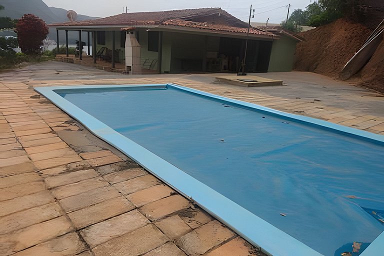 Vista do lago, 4 quartos, Piscina, Churrasqueira