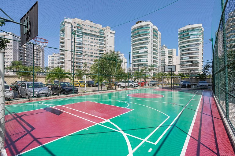 Barra; Rio Centro; Farmasi Arena; Wi-Fi; 3 Quartos