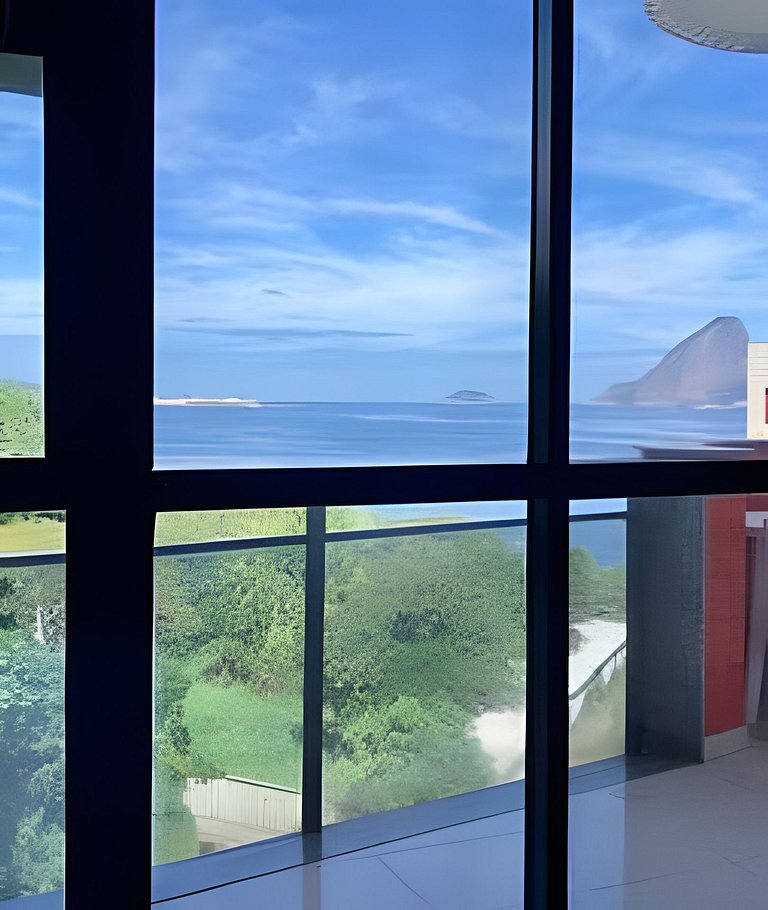 VISTA mar, piscina, varanda, garagem, mini mercado