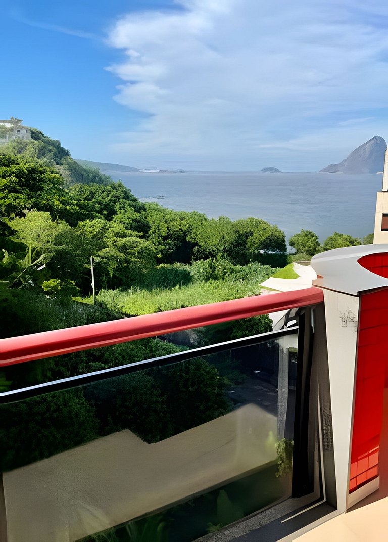 VISTA mar, piscina, varanda, garagem, mini mercado