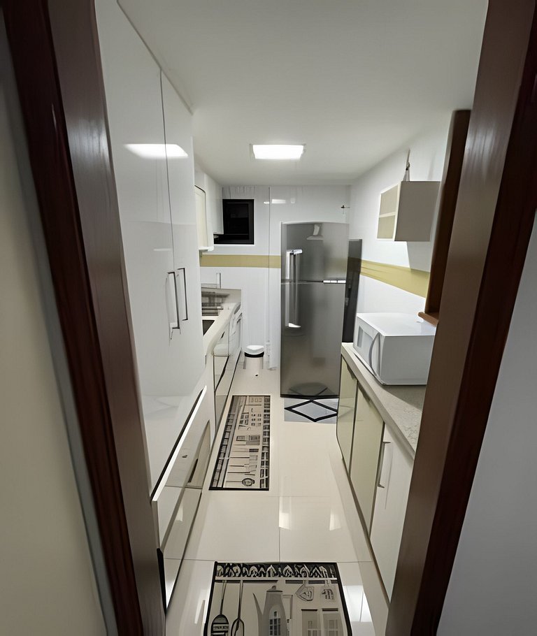 VISTA mar, piscina, varanda, garagem, mini mercado