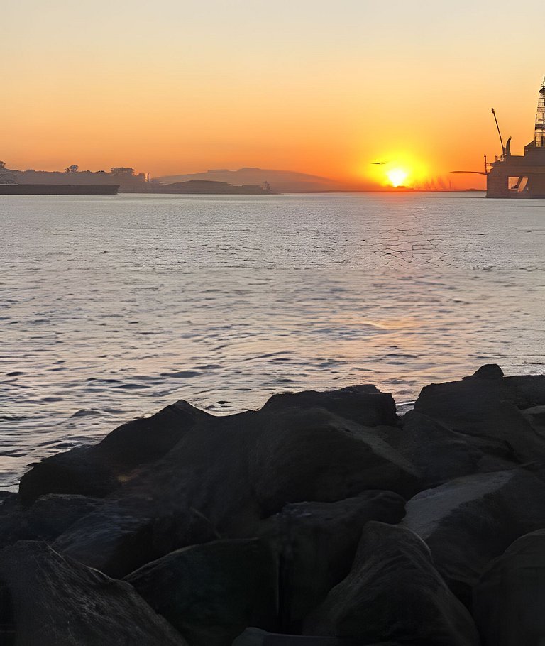 VISTA mar, piscina, varanda, garagem, mini mercado