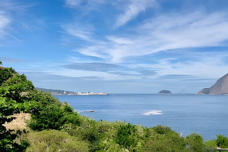 VISTA mar, piscina, varanda, garagem, mini mercado