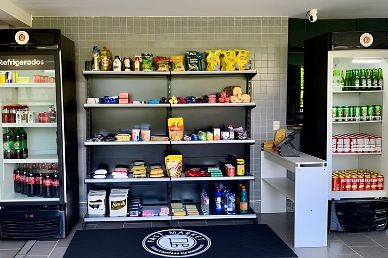 VISTA mar, piscina, varanda, garagem, mini mercado