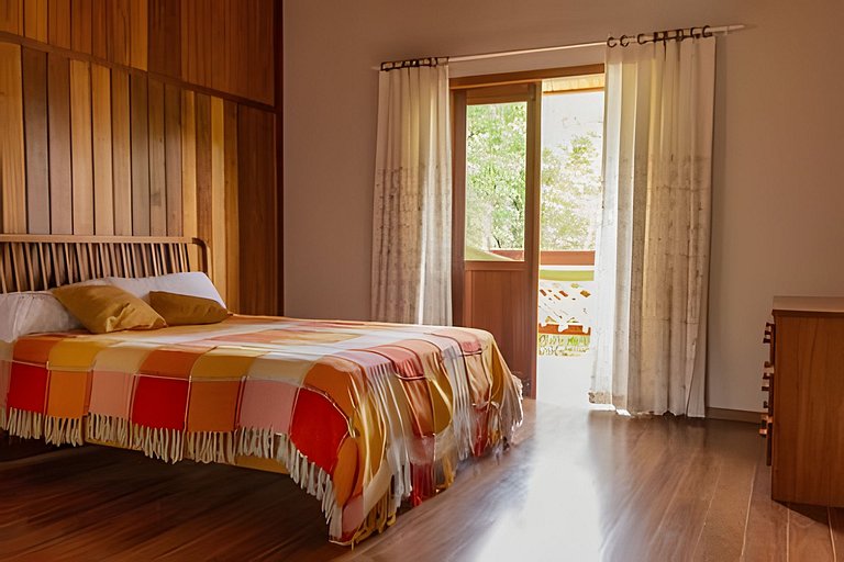 Alter, 3 dorms, paz e natureza a 100m da praia