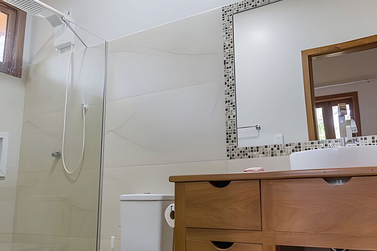 Alter, 3 dorms, paz e natureza a 100m da praia