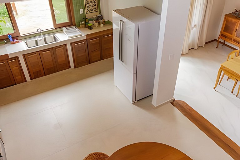 Alter, 3 dorms, paz e natureza a 100m da praia