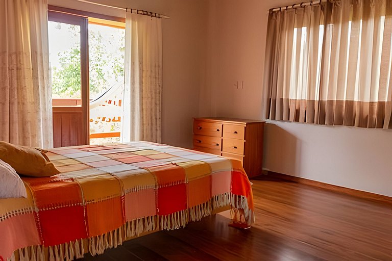 Alter, 3 dorms, paz e natureza a 100m da praia