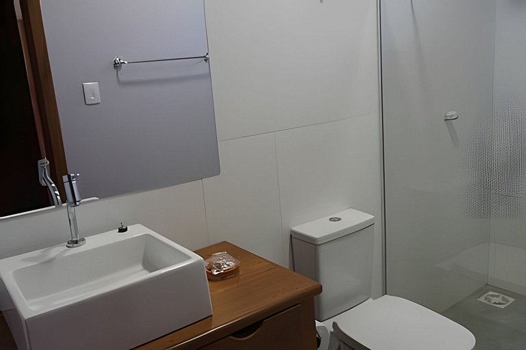 Alter, 3 dorms, paz e natureza a 100m da praia