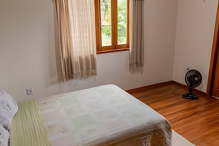 Alter, 3 dorms, paz e natureza a 100m da praia