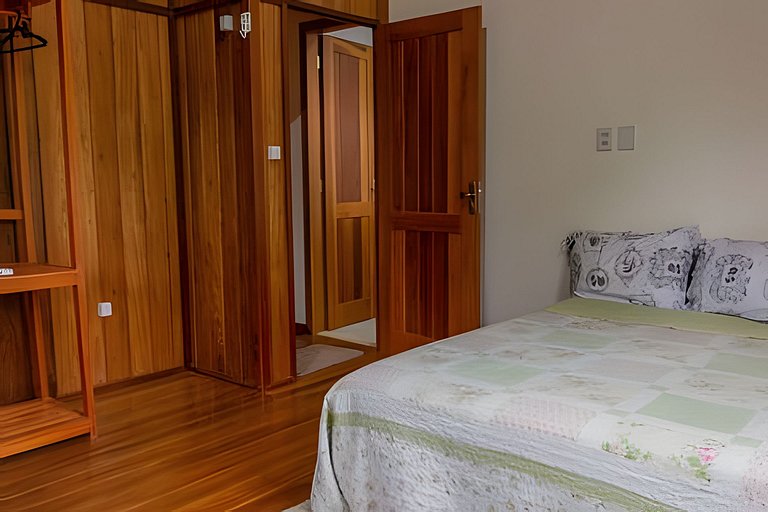 Alter, 3 dorms, paz e natureza a 100m da praia