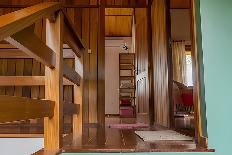 Alter, 3 dorms, paz e natureza a 100m da praia