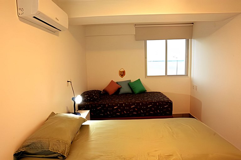 João Pessoa: a dois passos do paraíso -2 suítes com A/C, vis