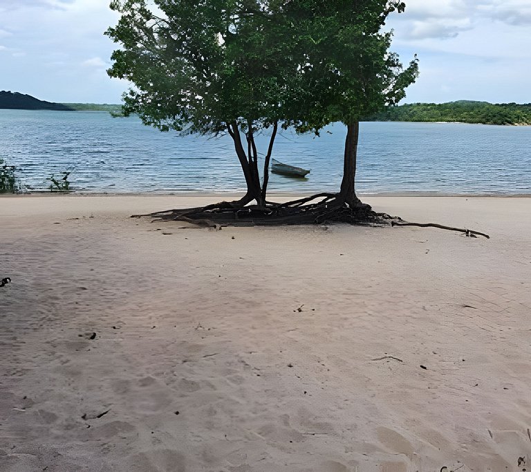 Alter, 3 dorms, paz e natureza a 100m da praia