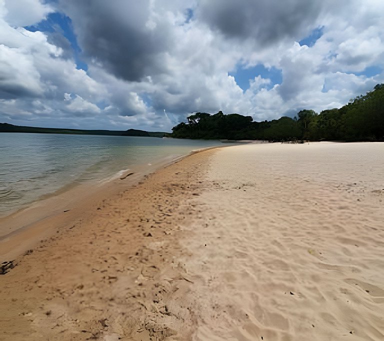 Alter, 3 dorms, paz e natureza a 100m da praia
