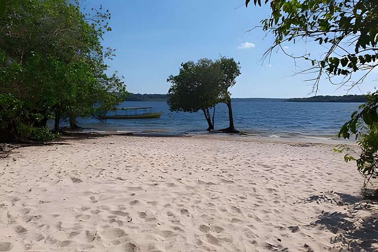 Alter, 3 dorms, paz e natureza a 100m da praia