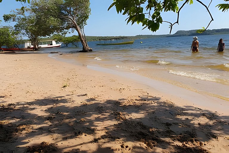 Alter, 3 dorms, paz e natureza a 100m da praia