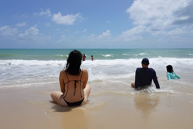 João Pessoa: a dois passos do paraíso -2 suítes com A/C, vis