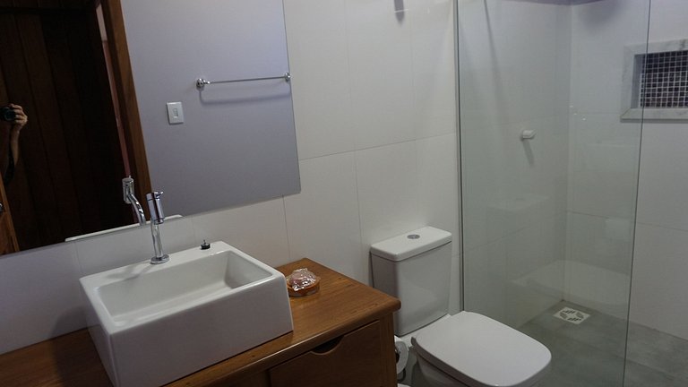 Alter, 3 dorms, paz e natureza a 100m da praia