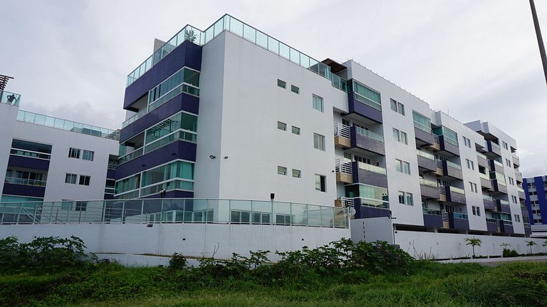 João Pessoa: a dois passos do paraíso -2 suítes com A/C, vis