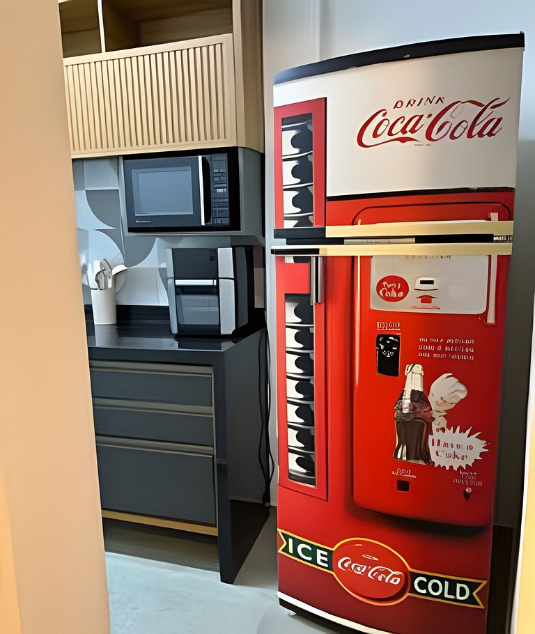 Pé na areia , vista mar , Wi-Fi e varanda !