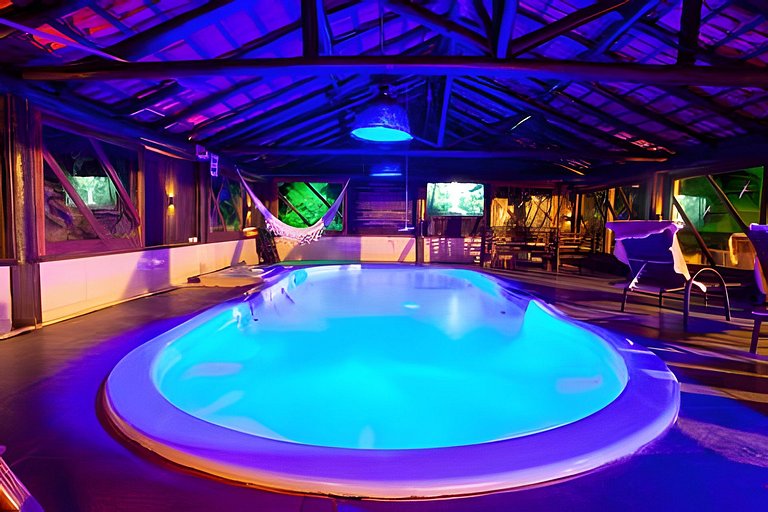 Piscina aquecida 32g casa ate 3 quartos hidro