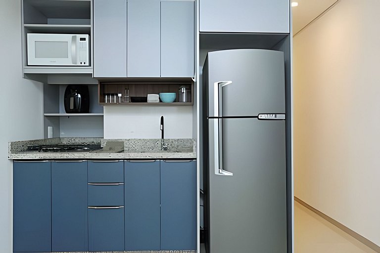 Cobertura 2quartos, wifi 1gb, ar-condicionado, 3wc