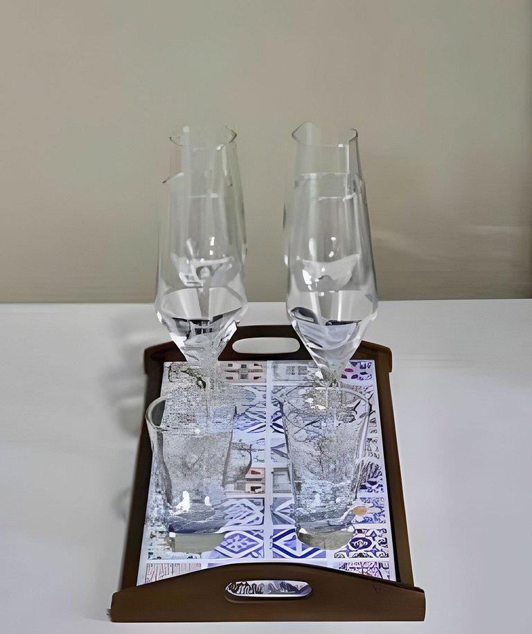 Vista Cristo a 300 metros da Praia de Copacabana.