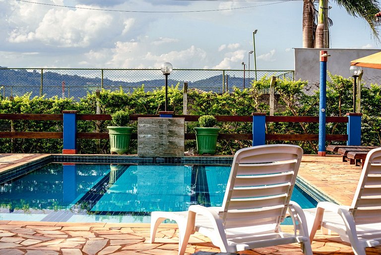 Chácara com VISTA para as Montanhas ; PET FRIENDLY