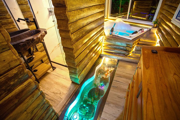 Piscina aquecida 32g casa 3 quartos hidro