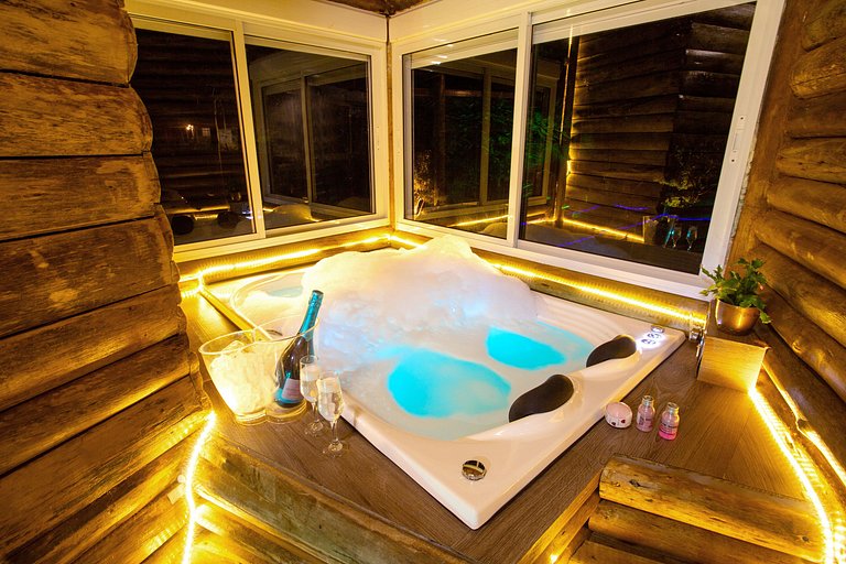 Piscina aquecida 32g casa 3 quartos hidro