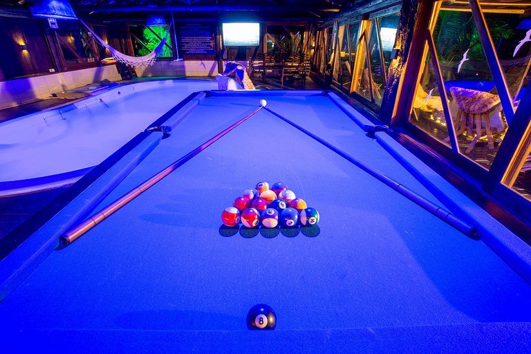 Piscina aquecida 32g casa 3 quartos hidro