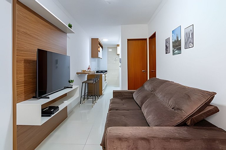 Apto 6 a 800m do Metrô Tucuruvi; 2 quartos; térreo