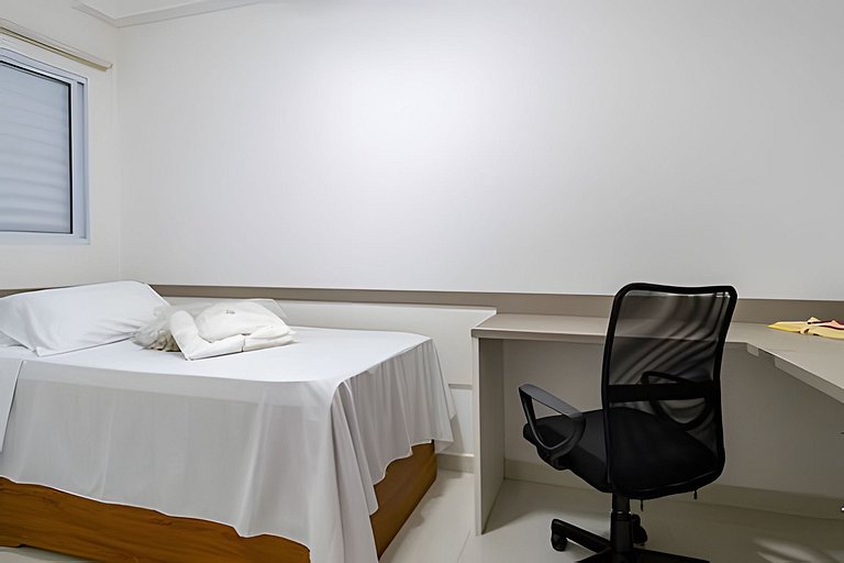 Apto 6 a 800m do Metrô Tucuruvi; 2 quartos; térreo