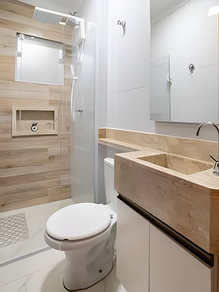 Apto 6 a 800m do Metrô Tucuruvi; 2 quartos; térreo