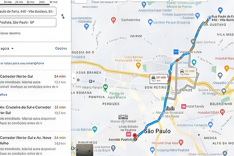 Apto 6 a 800m do Metrô Tucuruvi; 2 quartos; térreo