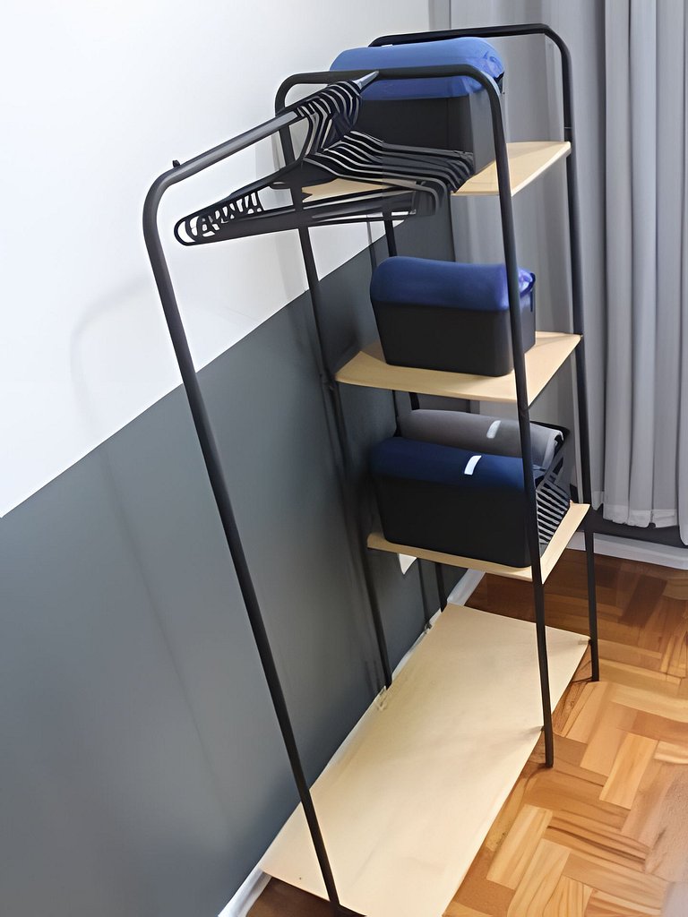 View of Christ and sea 300m from Copacabana beach