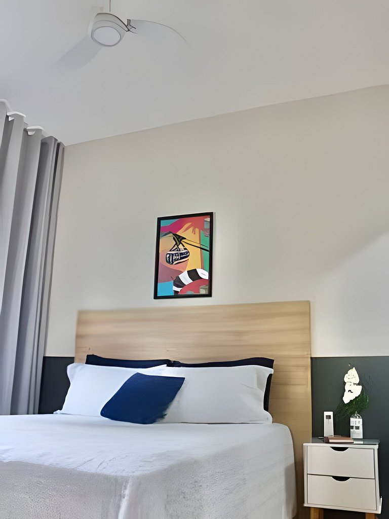 Vista Cristo e Mar 300 metros da Praia Copacabana