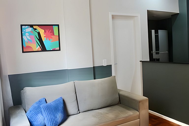 Vista Cristo e Mar 300 metros da Praia Copacabana