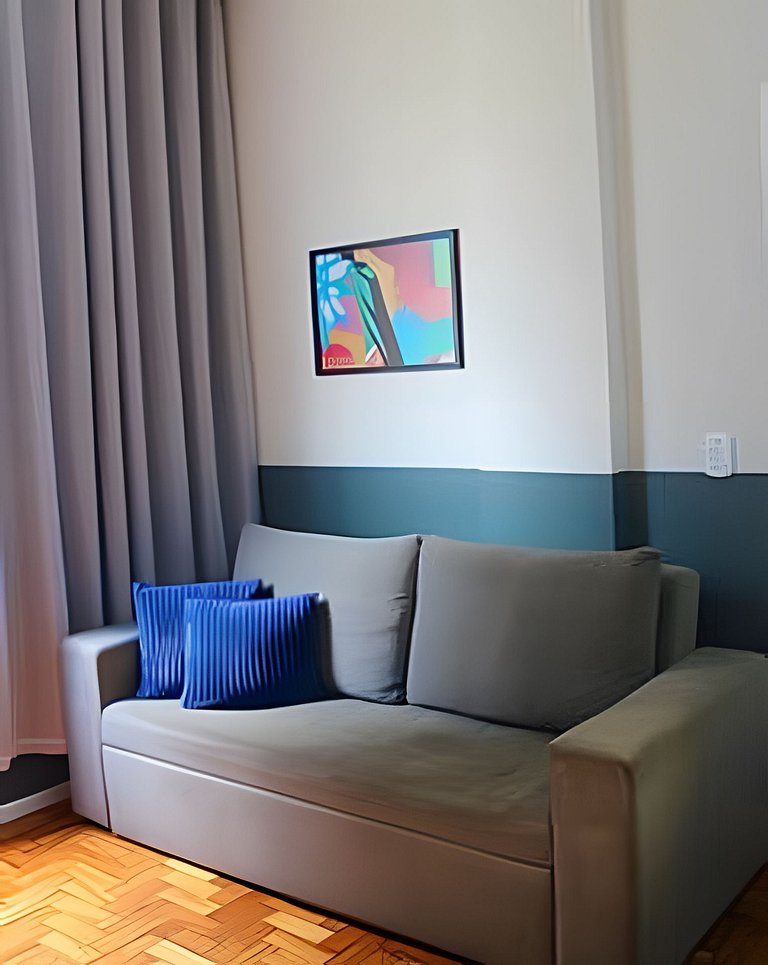 Vista Cristo e Mar 300 metros da Praia Copacabana