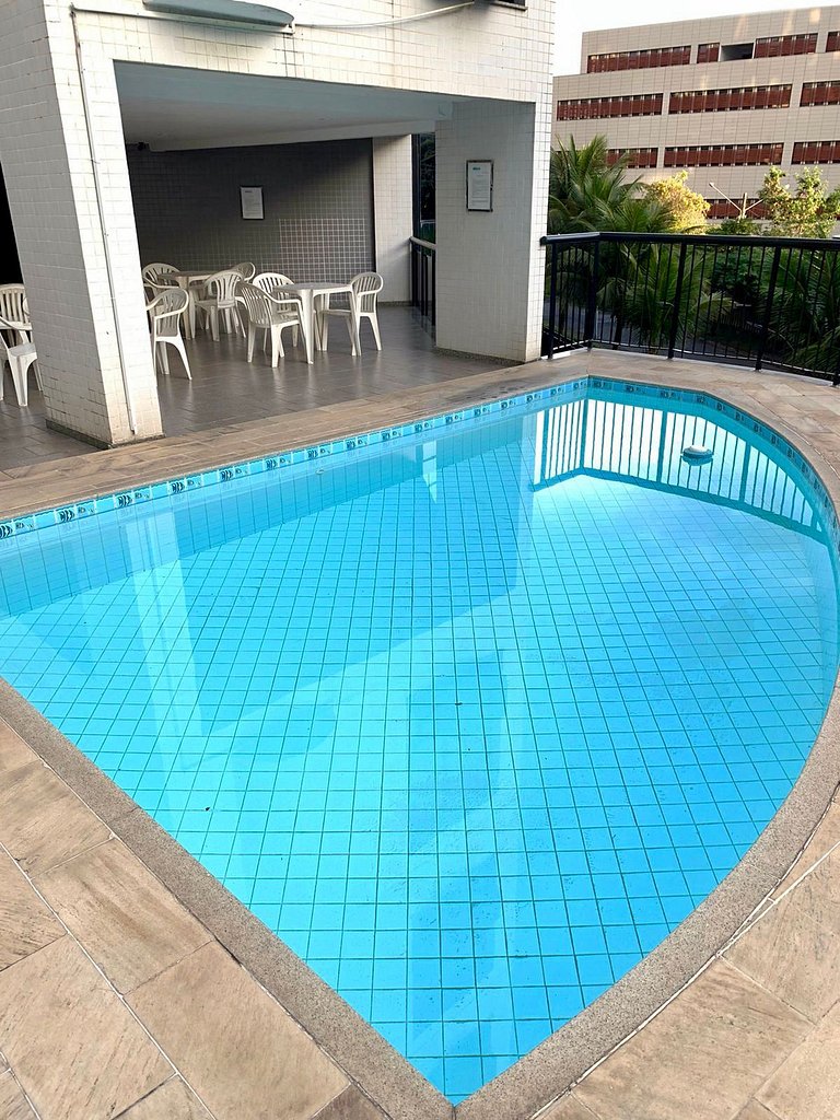 VISTA mar, piscina, varanda, garagem, mini mercado