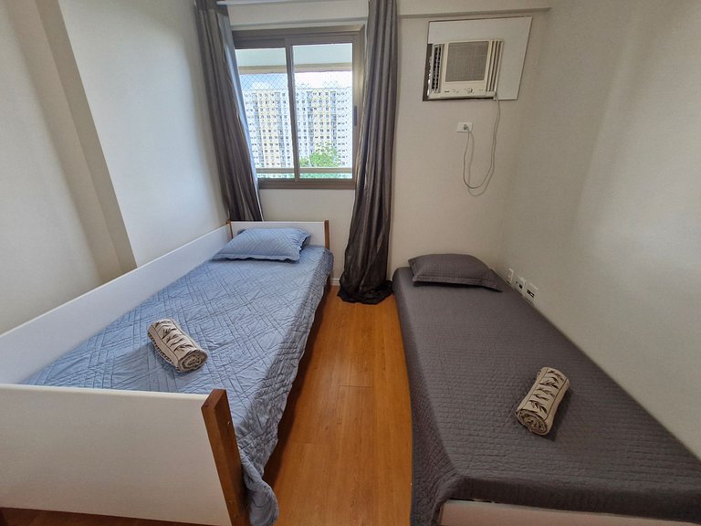 Barra; Rio Centro; Farmasi Arena; Wi-Fi; 3 Quartos