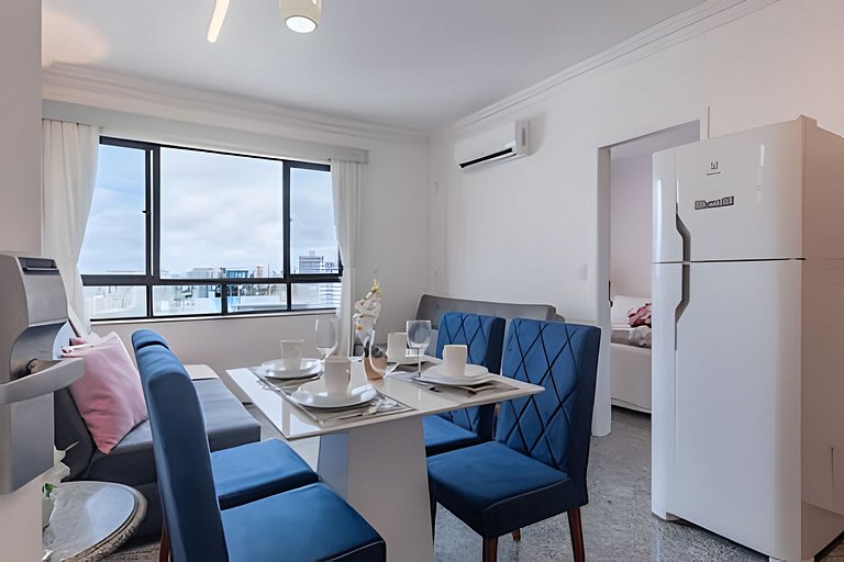 Varandinha | 153 metros BEIRA MAR | Garagem