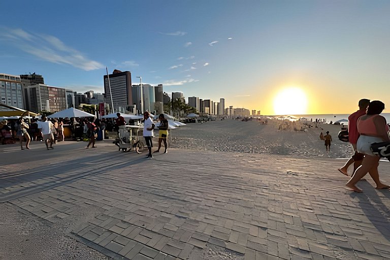 Varandinha | 153 metros BEIRA MAR | Garagem