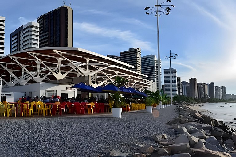 Varandinha | 153 metros BEIRA MAR | Garagem