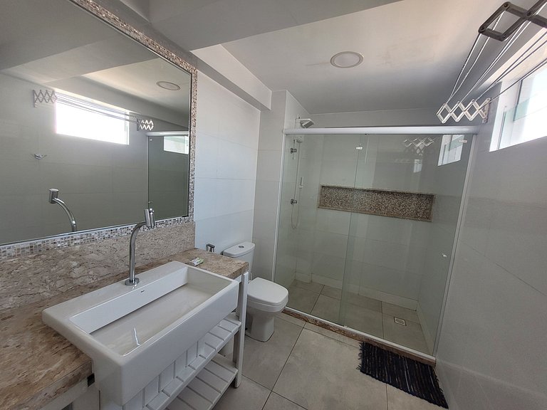 João Pessoa: a dois passos do paraíso -2 suítes com A/C, vis