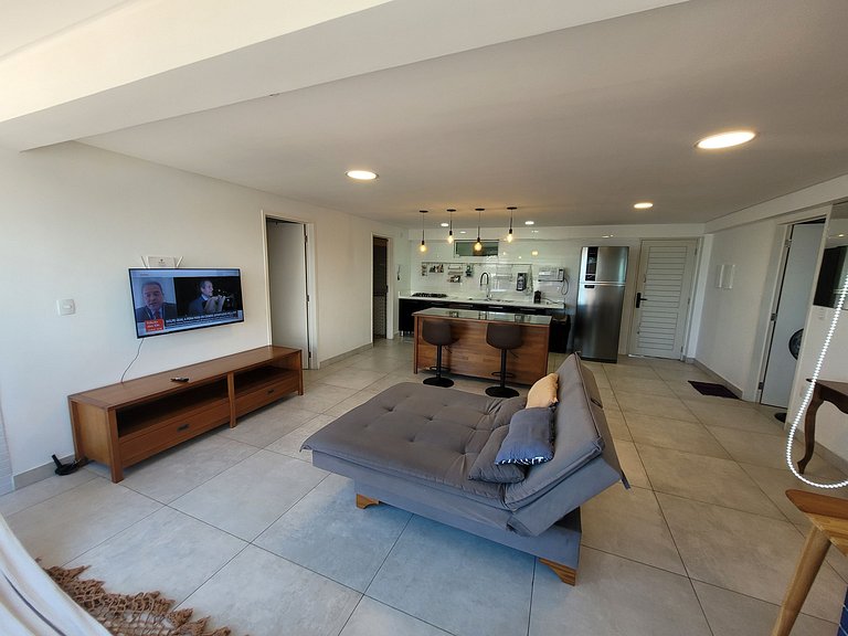 João Pessoa: a dois passos do paraíso -2 suítes com A/C, vis