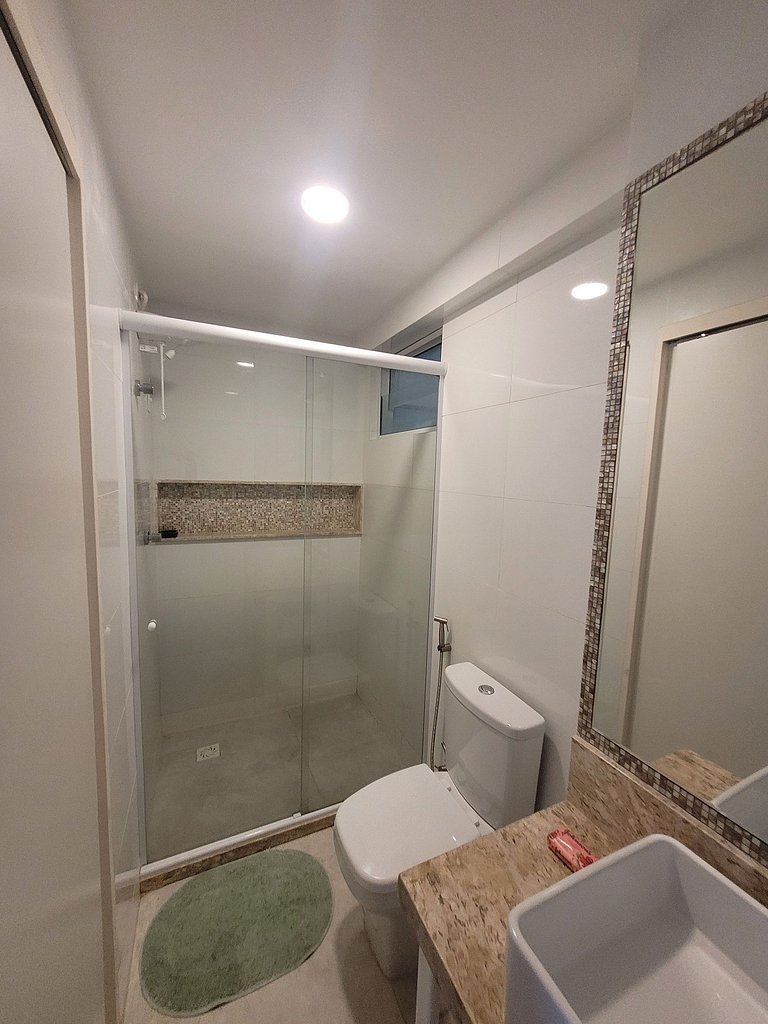 João Pessoa: a dois passos do paraíso -2 suítes com A/C, vis