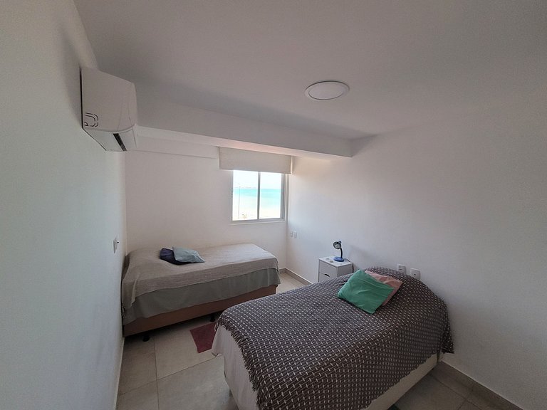 João Pessoa: a dois passos do paraíso -2 suítes com A/C, vis