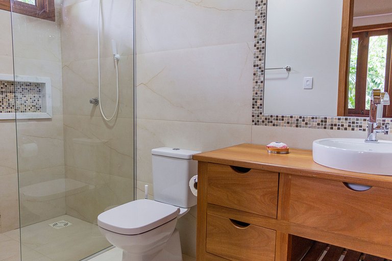 Alter, 3 dorms, paz e natureza a 100m da praia